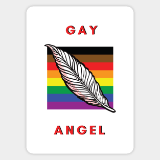 Gay Angel Sticker